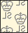 Wasserzeichen Krone und S L mehrfach